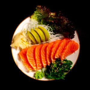 211. Sashimi Salmon